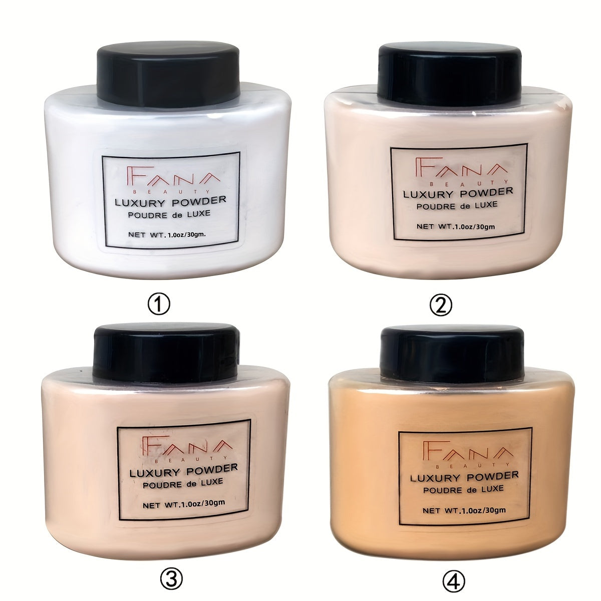 4-Color Lightweight Setting Powder