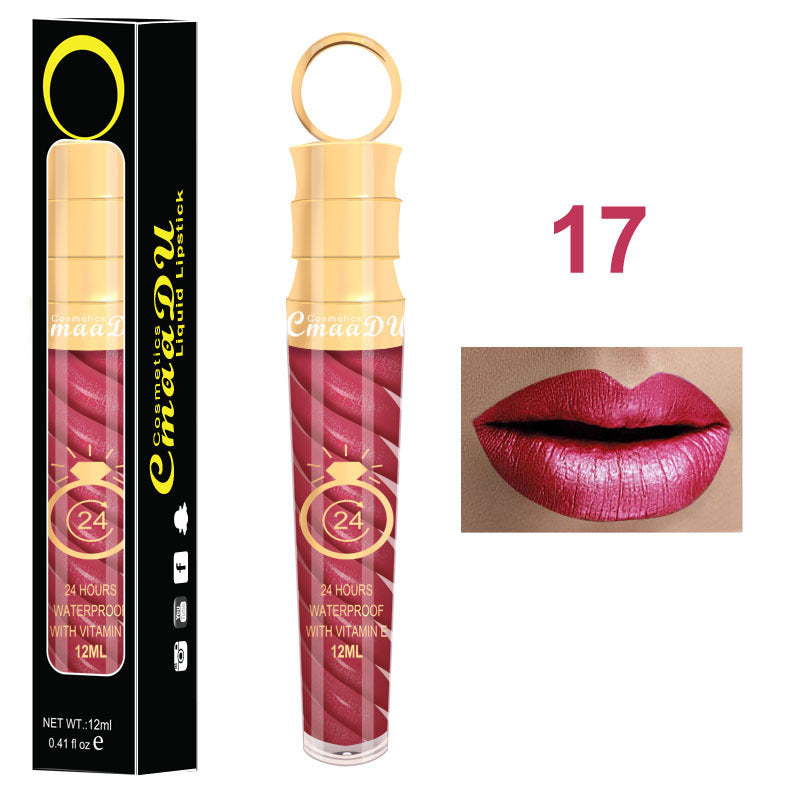 12ML Long-Lasting Matte Lip Gloss