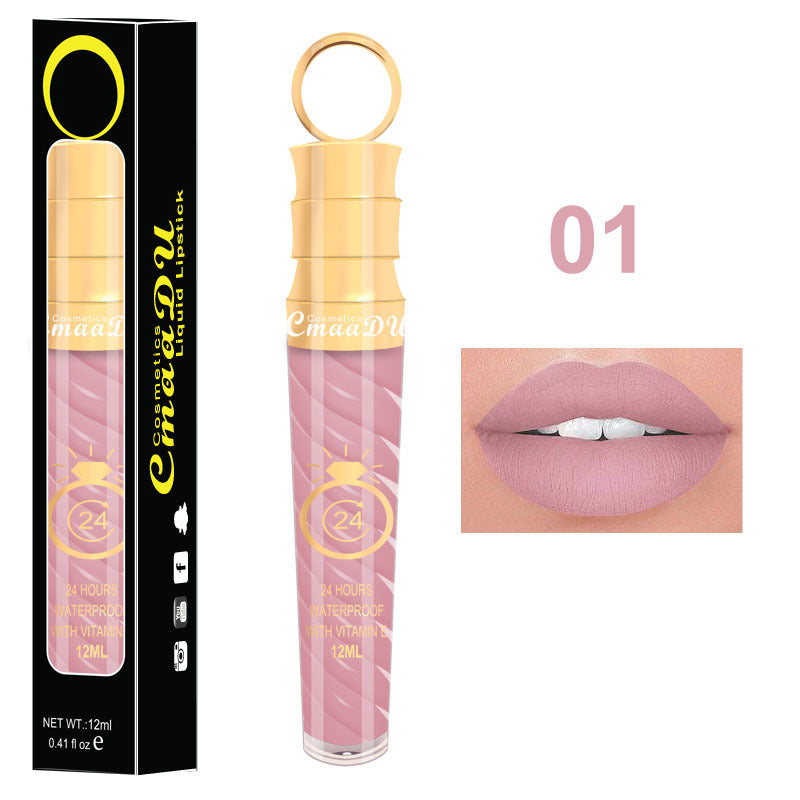 12ML Long-Lasting Matte Lip Gloss