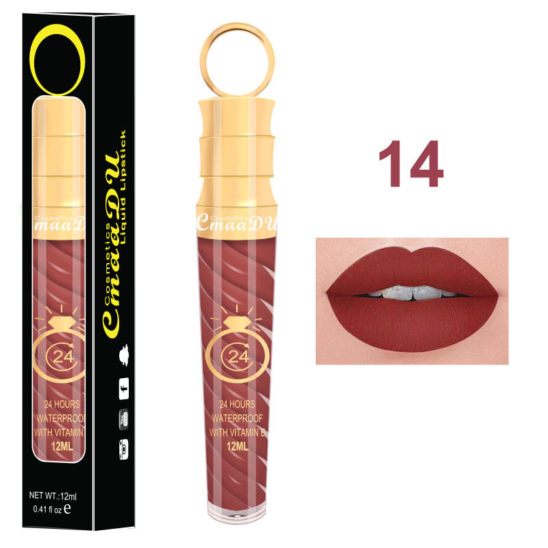 12ML Long-Lasting Matte Lip Gloss