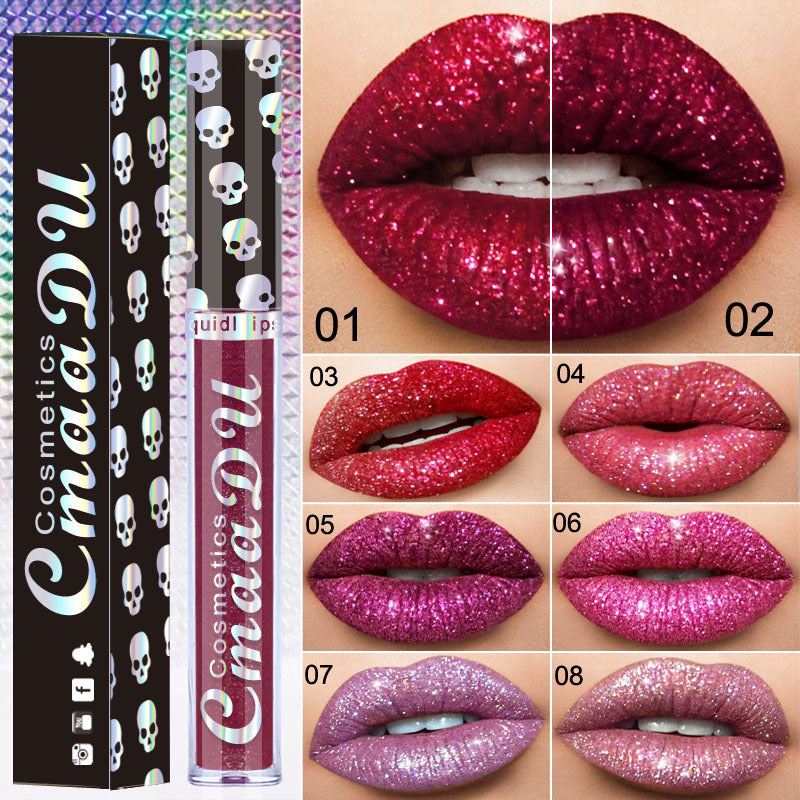 Diamond Shiny Metallic Lip Gloss Lipstick