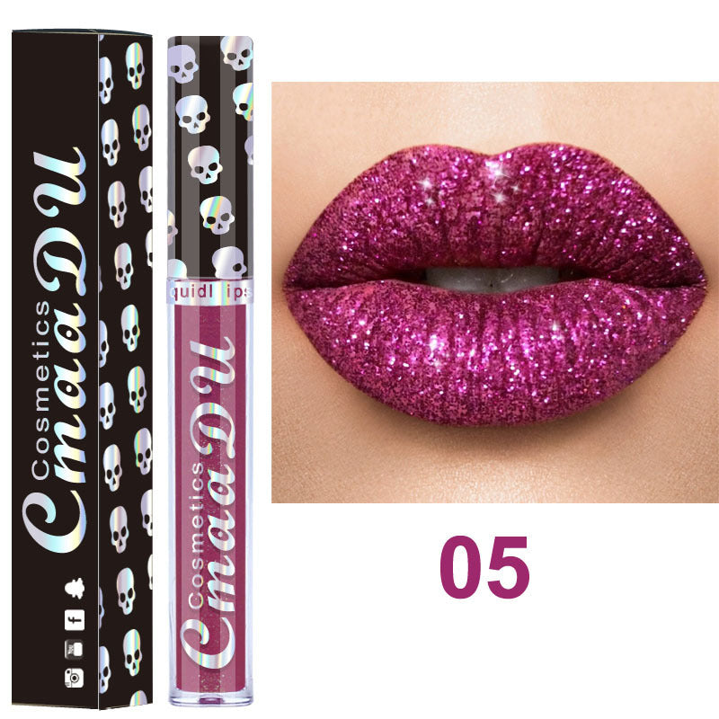 Diamond Shiny Metallic Lip Gloss Lipstick