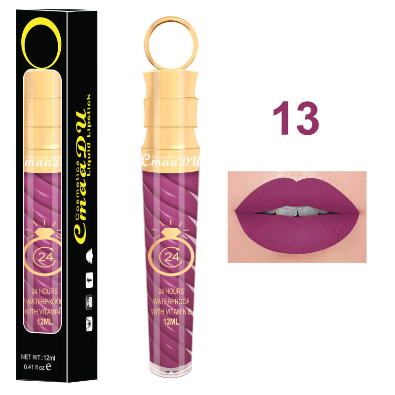 12ML Long-Lasting Matte Lip Gloss