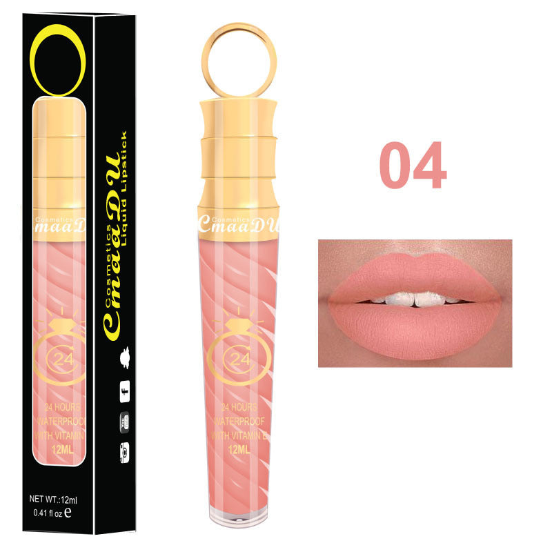 12ML Long-Lasting Matte Lip Gloss