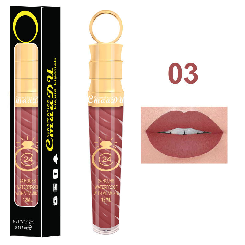 12ML Long-Lasting Matte Lip Gloss