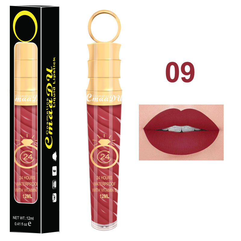 12ML Long-Lasting Matte Lip Gloss