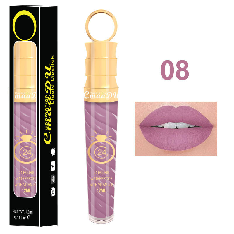 12ML Long-Lasting Matte Lip Gloss