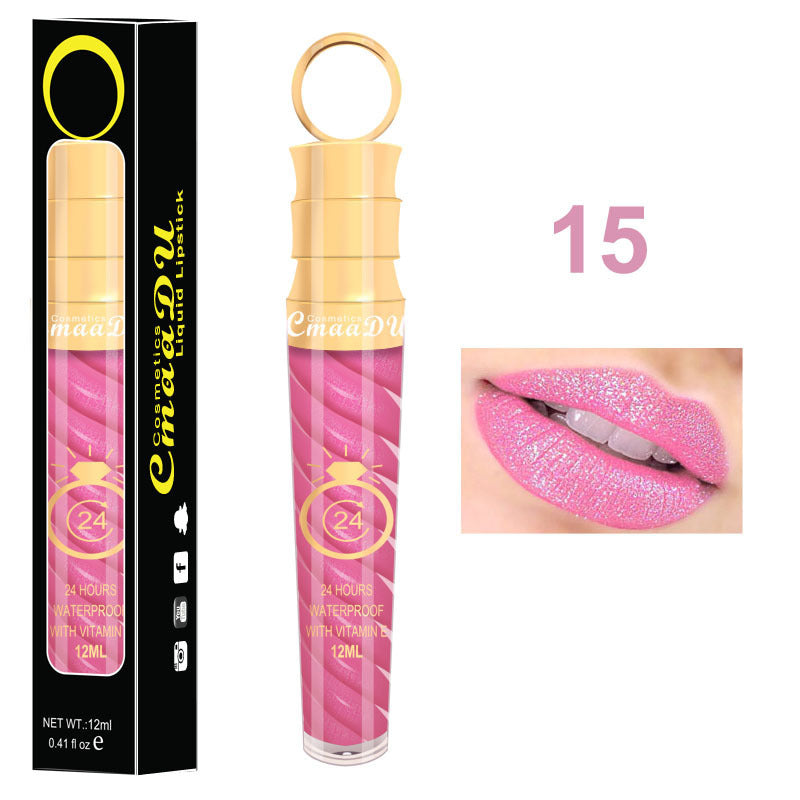 12ML Long-Lasting Matte Lip Gloss