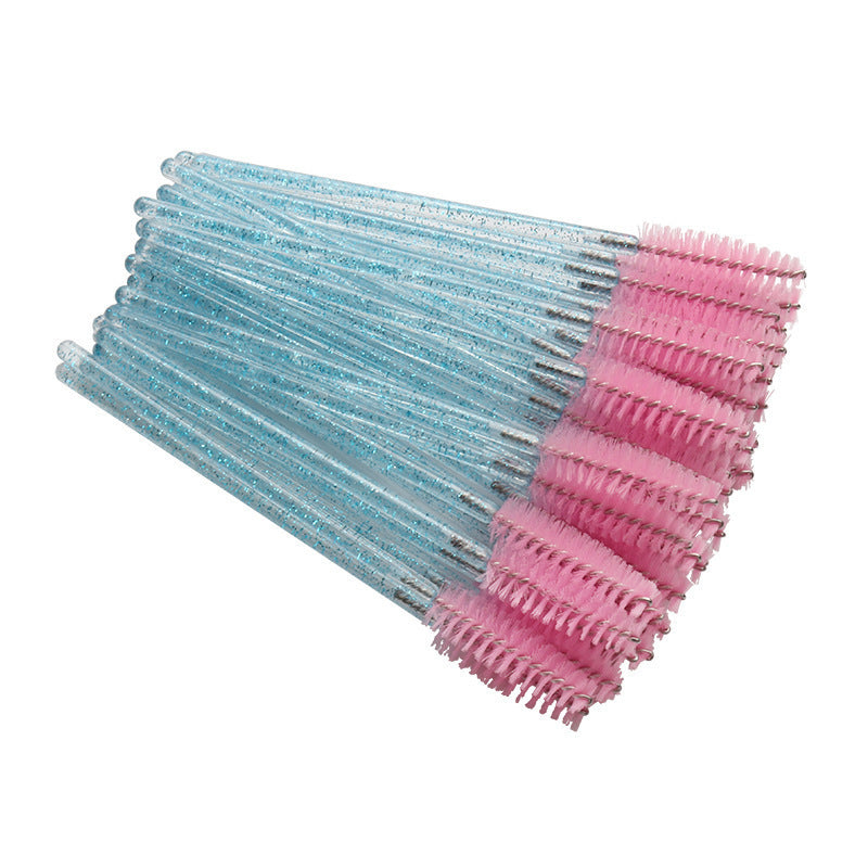 Disposable Cosmetic Mascara Brush with Barrel