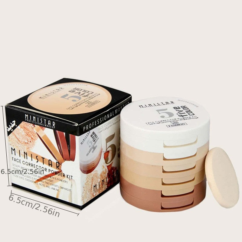 5-in-1 Concealer & Setting Powder Tower