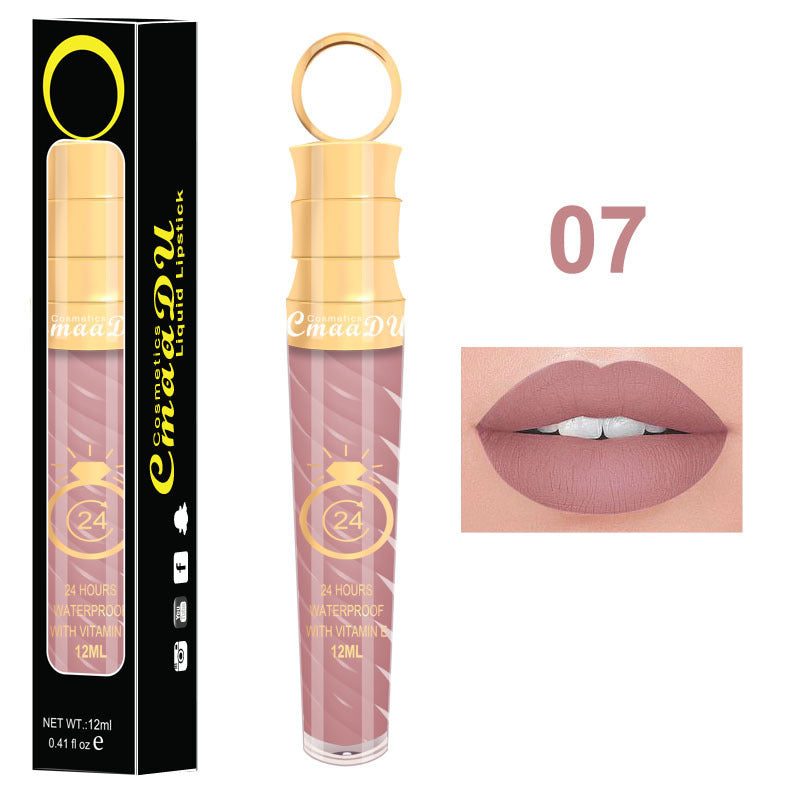 12ML Long-Lasting Matte Lip Gloss