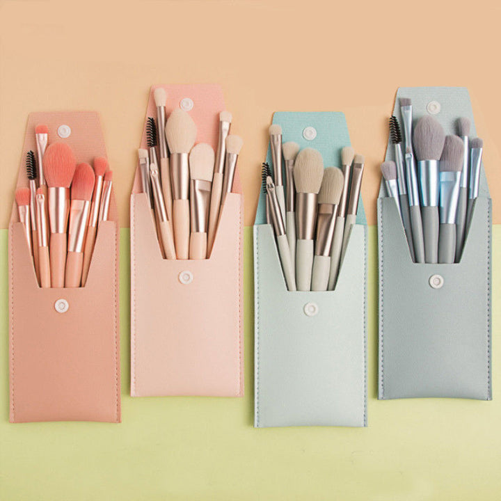 8-Piece Mini Makeup Brush Set