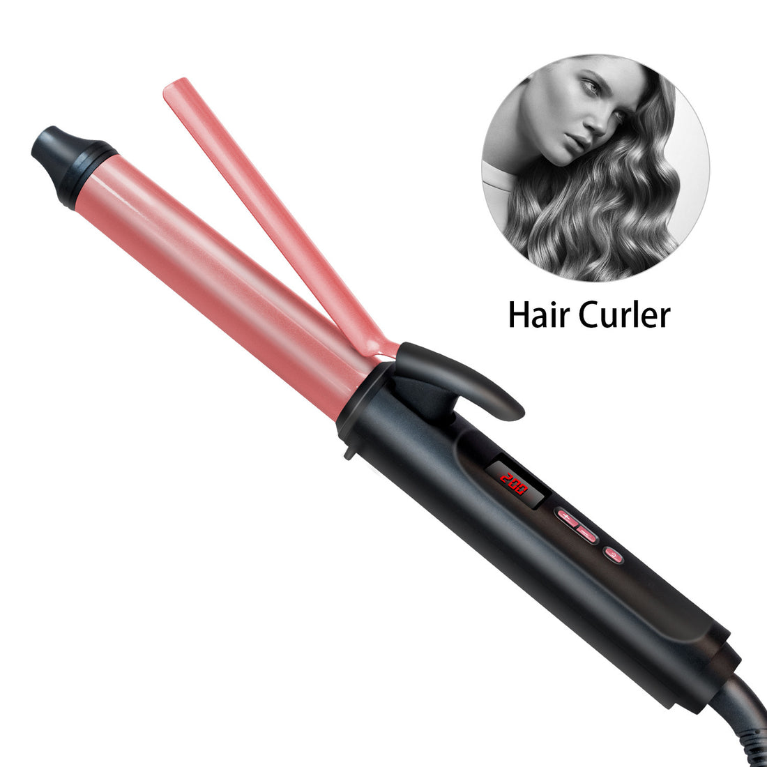 Electric Curling Iron Big Curl"