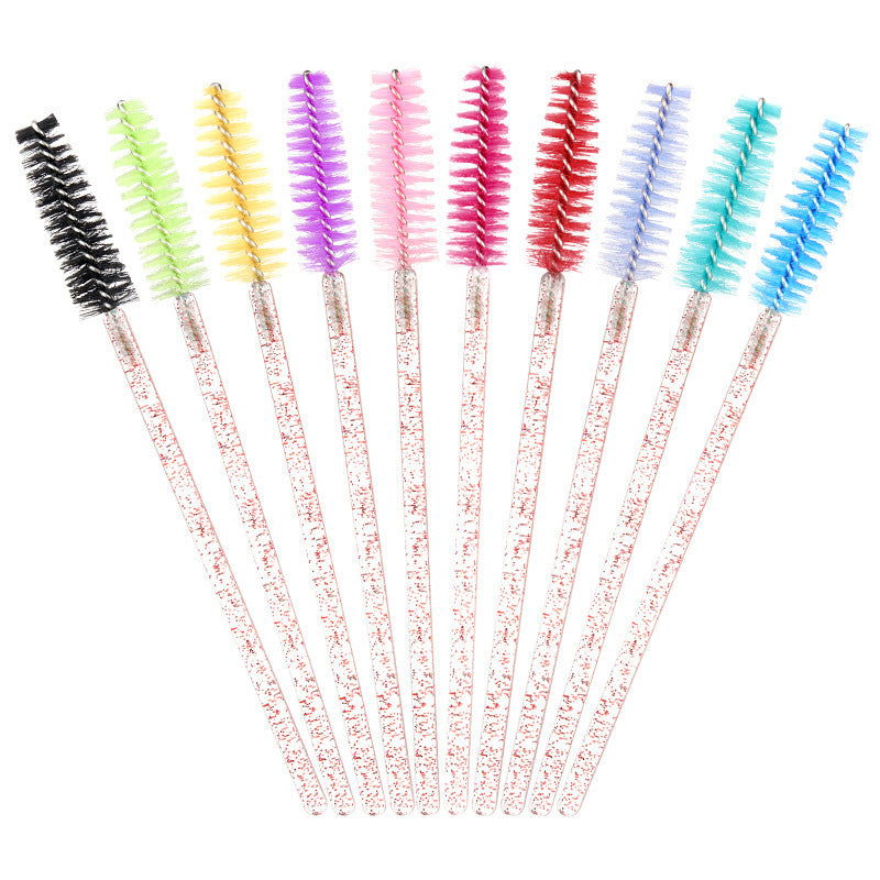 Disposable Cosmetic Mascara Brush with Barrel