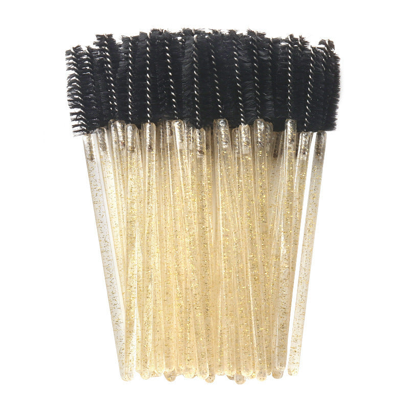 Disposable Cosmetic Mascara Brush with Barrel