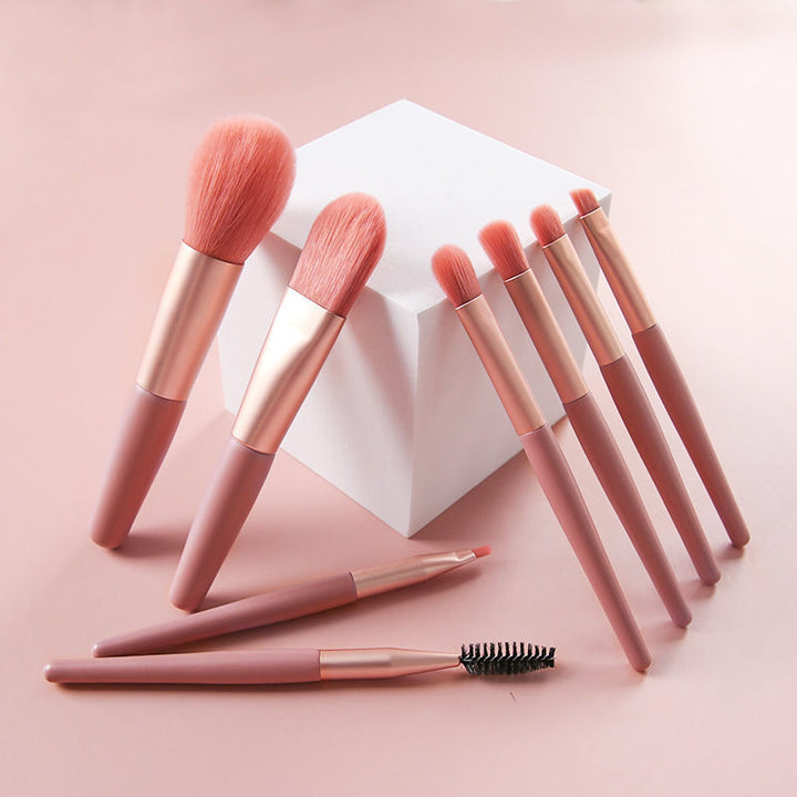 8-Piece Mini Makeup Brush Set