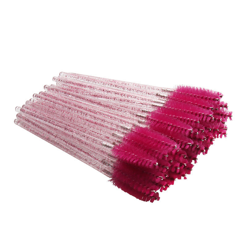 Disposable Cosmetic Mascara Brush with Barrel